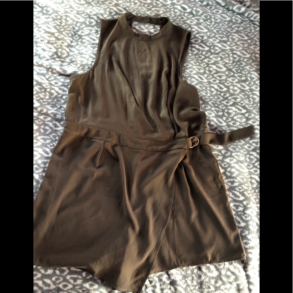 Forever21+ Brown Romper Dress (2x)